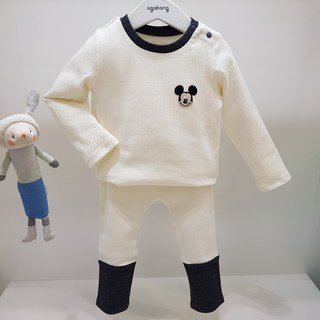 아가방 50% 봄 베이비페어 디즈니베이비 쫀쫀한 미키 실내복 유아 상하세트 정말 잘 만든 고퀄러티 유아 상하복 바지뒷모습을 봐주세요 이뻐요 데일리 놀이복