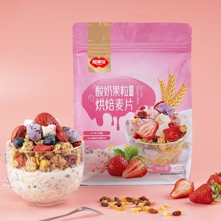 과일 시리얼 과일 귀리 오트밀, 6개, 400g