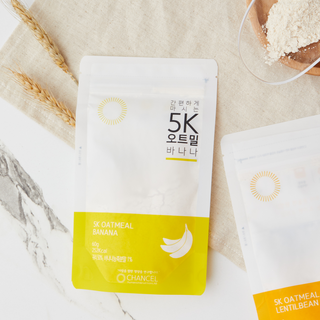 찬슬 5K 오트밀 바나나, 60g, 1개