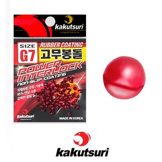 논슬립고무봉돌레드 대용량 70개입 라텍스봉돌 좁쌀봉돌 벌크타입, G7(70개입), 1개