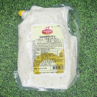 대상 쉐프원 크리미양파드레싱 2kg 기타드레싱, 1개