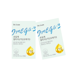 닥터린 초임계 추출 알티지(rTG)오메가3 30캡슐, 360정, 1세트