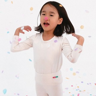 더맨디 히트텍 9부 신생아 유아 배앓이방지 실내복