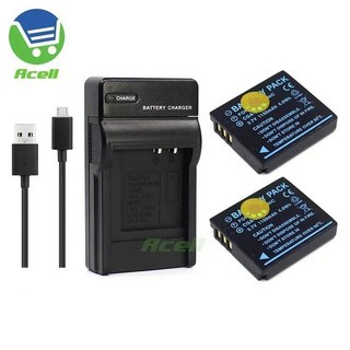 DB-65 RICOH GR II G600 WG-M1 카메라 교체 1150mAh 배터리, 2Battery 1Charger