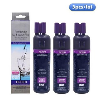 월풀 W10295370A 용 필터 1 활성탄 냉장고 워터 교체, 03 3PCS, 3개