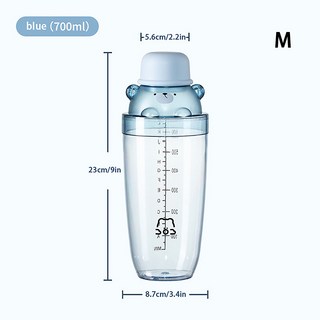 雪克杯, 블루, M, 1개