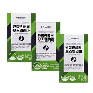 프롬바이오 관절 연골 엔 보스웰리아, 30정, 3개