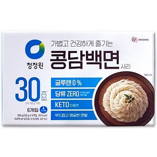 코스트코 청정원 콩담백면 사리 900g(150g x 6개입), 900g, 1개