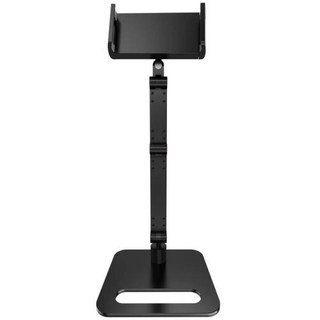UPERFECT 휴대용 모니터 VESA 스탠드 최대 18인치 조절 가능 360도 회전 브라켓 태블릿 홀더 태블릿 데스크탑 클램프 스탠드와 호환, 1) black