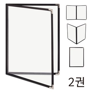 (우리메뉴) 투명메뉴판 4p 6p 8p 상품 이미지