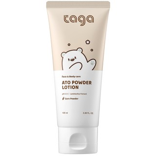 타가 비건 로션형 촉촉한 베이비파우더 땀띠 크림, 1개, 100ml