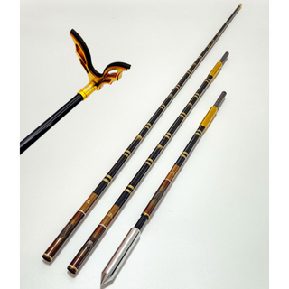 365피싱 수제 꼽기식 카본 금속 받침대 6.0 낚시받침대 민물 노지 양어장 정품 파란낚시, 골드(받침대만)