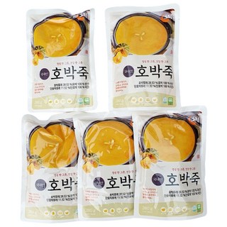 토리 전통식품제353호 100% 국내산 호박죽 간편죽 모닝죽 단호박죽, 5개, 230g