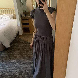 가브리엘 반하이넥 맥시 A라인 롱 원피스