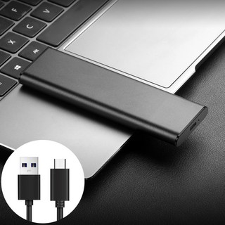 하드디스크 SSD 및 알루미늄 단일 B 세대 USB 1 인클로저 지원 리더 M 2 to 어댑터 SATA 키 3 NFGG 5Gbps 프로토콜, Black, 1) Black, 없음