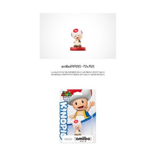 닌텐도 amiibo(아미보) 정품 키노피오 슈퍼마리오 시리즈 AMIIBO 새상품