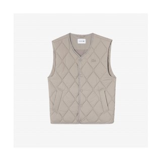 [매장정품] 라코스테 LACOSTE 남성 카라리스 패딩 베스트 [베이지]