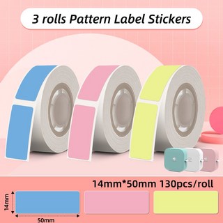 Phomemo Q30 미니 소형 프린터 포켓 열 라벨 메이커 무선 스티커 휴대용 다양한 용지, Only 14x50mm Color 1