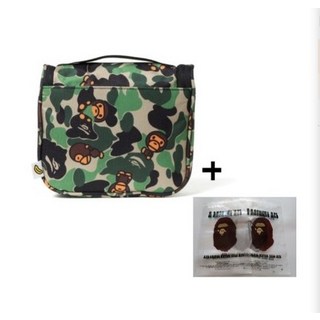 베이프 세면가방 여행용 2019 벽걸이 마일로 파우치 카모 잡지부록, A. 일류품 단품인쇄백 포장, 1개