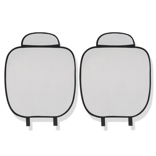 CareFree 스타일리쉬 사계절 차량용 앞좌석 시트 방석 MS-1050, (a)통풍방석-화이트, 2개