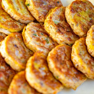 국내산 돼지고기 50% 고급 완자 동그랑땡 1kg 전 육전 반찬, 2개