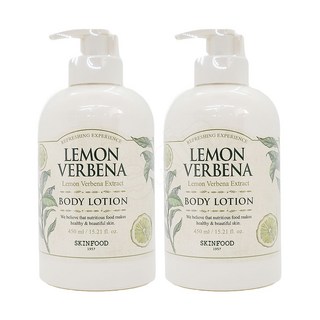 스킨푸드 레몬 버베나 바디 로션 450ml (NEW), 2개