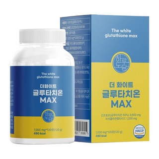 하루도담 더화이트 글루타치온 맥스 1000mg 120정, 1개