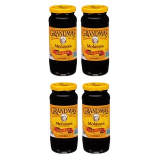 grandma's molasses 오리지널 비정제 사탕수수 시럽 베이킹 재료 355ml 4개