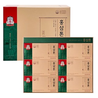 [정관장 최신정품] 홍삼톤60포 쇼핑백동봉/겉케이스있는 백화점동일제품, 홍삼톤 60포 + 쇼핑백, 1개, 3L