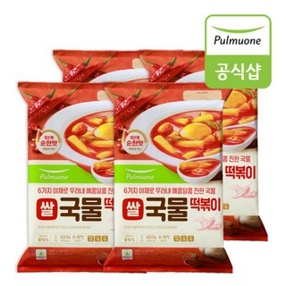 풀무원 국물 떡볶이 2인분 보냉백, 500g, 1개
