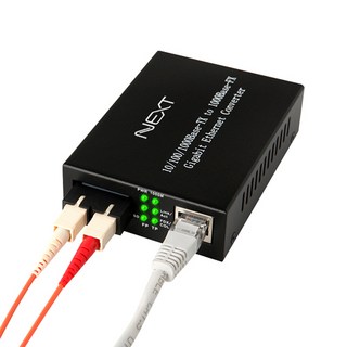 이더넷 UTP to 광 미디어컨버터 멀티 NEXT-2000GSCM