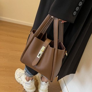 708090 부드러운 가죽 투웨이 토트백 크로스백