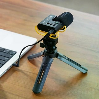 샷건 마이크 지향성 DSLR 스마트폰 콘덴서 촬영용 카메라 휴대폰용 소형 미러리스, 1개