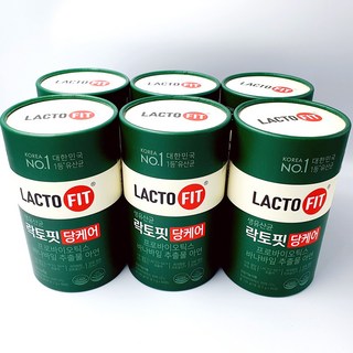 락토핏 당케어 유산균, 120g, 6개