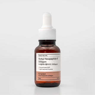 나노레시피 아세틸 헥사 펩타이드 500ppm, 30ml, 1개
