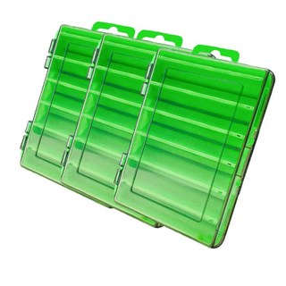 안낚하세요 쿨쿨6 미니 태클 박스 투명 양면 에기 케이스, 쿨쿨6 그린, 3개