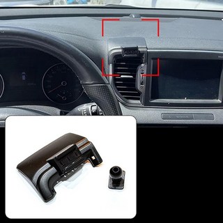 지파츠 기아 스포티지 QL 15년~18년 전용 대시보드 차량용 핸드폰 송풍구 거치대 마운트, 1개