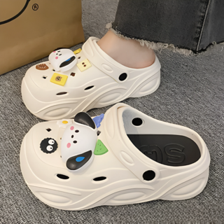 비브온 푹신한 여성 키높이 통굽 슬리퍼