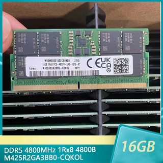 16GB DDR5 4800MHz 1Rx8 4800B M425R2GA3BB0-CQKOL 노트북 RAM 삼성 노트북 메모리 빠른 배송, 한개옵션5