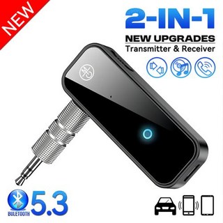 BLUEKAKA Original C28 블루투스 수신기 송신기 2 IN 1 3.5MM AUX 스테레오 무선 오디오 어댑터 미니 차량 TV PC 스피커 헤드폰용
