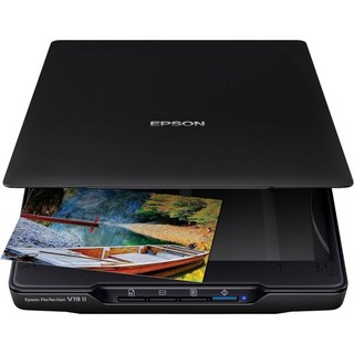 Epson Perfect V19 II 컬러 사진 및 문서 플랫베드 스캐너