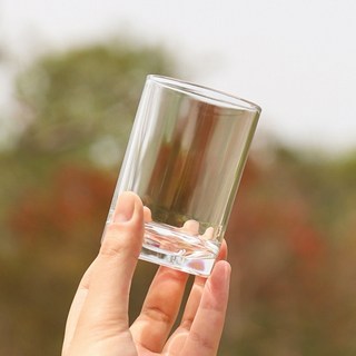 일자 유리컵 소맥잔 심플 하이볼잔, 4개, 255ml, 투명