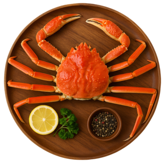 심해랑 [현지 직송] 국산 영덕 붉은대게 찜대게 자숙 붉은 홍게, 1박스, 가정용 2kg(5-7미)