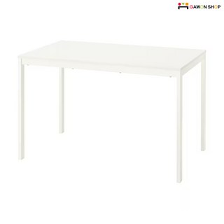 이케아 VIHALS 4-6인용 확장형 테이블/식탁 (120~180cm 확장가능), 화이트