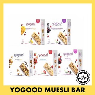요굿 뮤즐리바 다이어트바 에너지바 YOGOOD Muesli Bar 크랜베리 망고 블루베리 138g ( 6개입 ) x 2개
