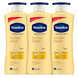 바세린 인텐시브 케어 드라이 스킨 리페어 로션, 400ml, 3개 뉴트로지나바디로션 바세린 인텐시브 케어 드라이 스킨 리페어 로션, 400ml, 3개 뉴트로지나바디로션