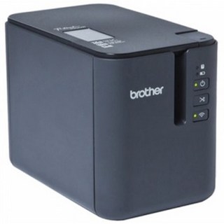 PT-P900W 무선네트워크 브라더라벨프린터 사용 모습
