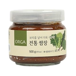 풀무원 집밥 엄마손맛 식자재 보리를 넣어 구수한 전통 쌈장 500g, 1개