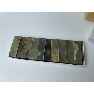 낙관돌 신장 이리석 10개세트 1.5cm 1.5cm 5cm전각돌 낙관 도장재료 캘리그라피 칼 도구 석