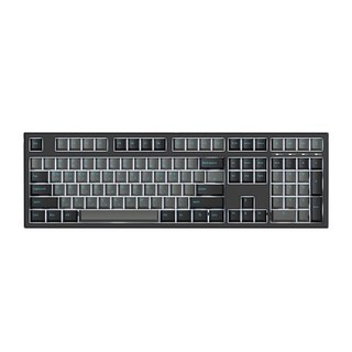 COX 가스켓 마운트 게이밍 기계식 키보드 황축, Black, CX108G PBT